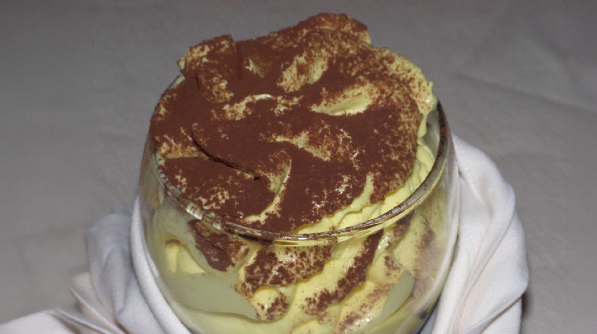 Tiramisù alla nocciola
