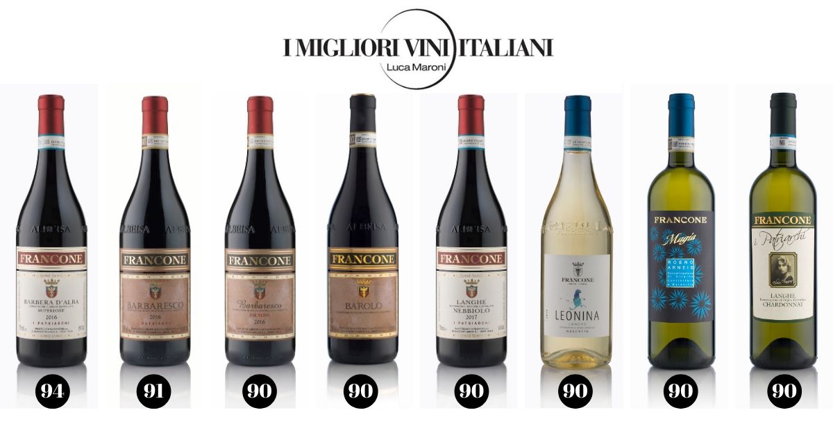 Luca Maroni 2020 premia i nostri vini