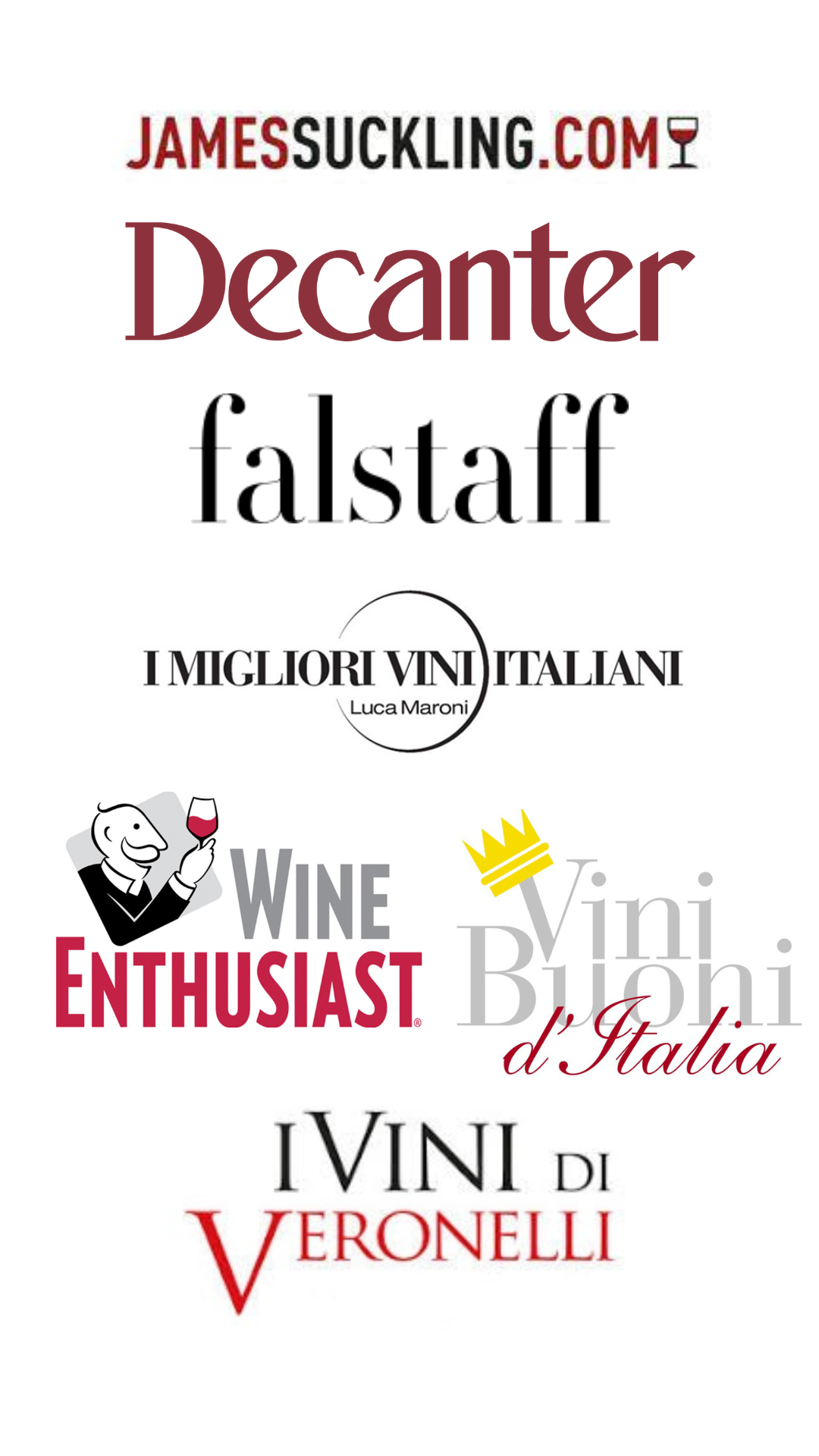 Our wines awarded by the press